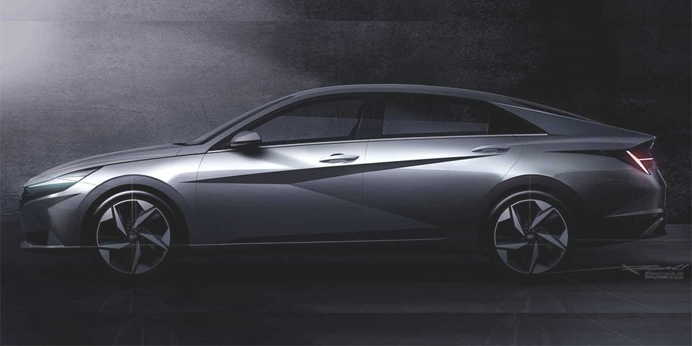 Hyundai показал новую Elantra на видео.