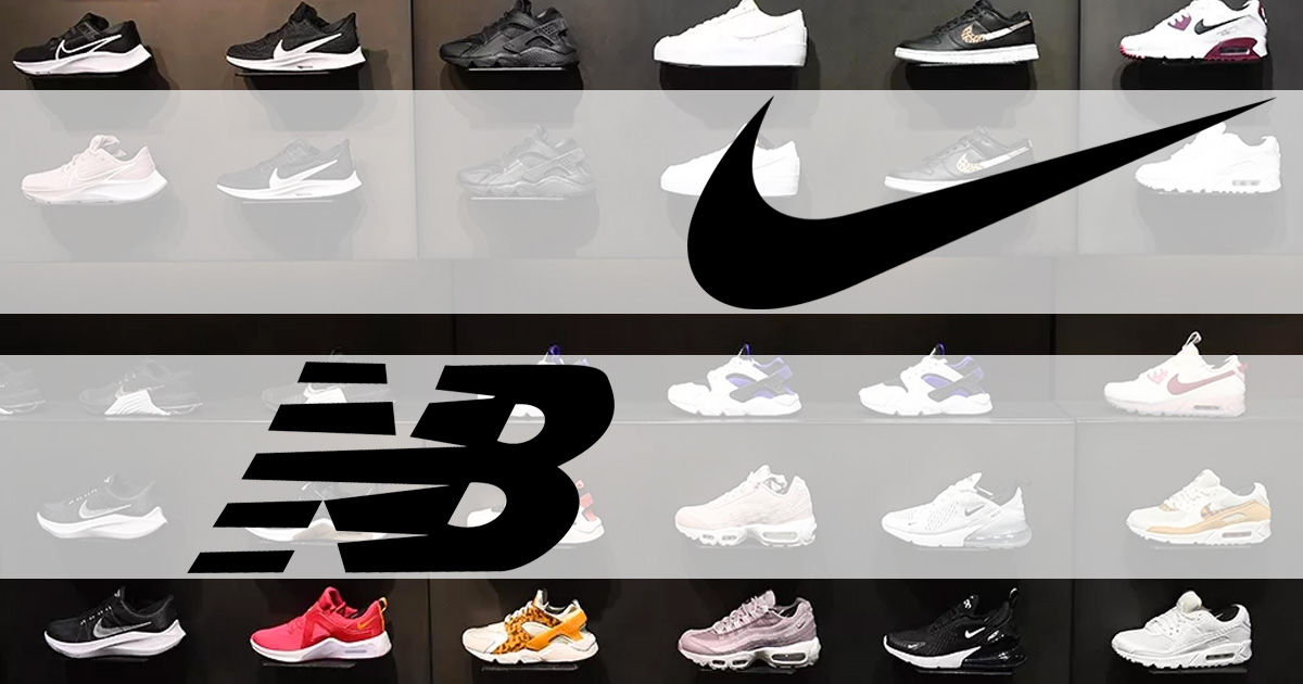Nike обвинила New Balance в краже технологии производства кроссовок. Коллаж Point.md.
