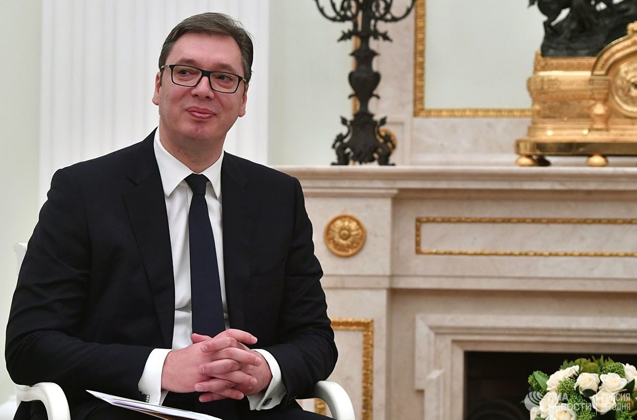 Президент Сербии снова пригласил Трампа посетить Белград.
