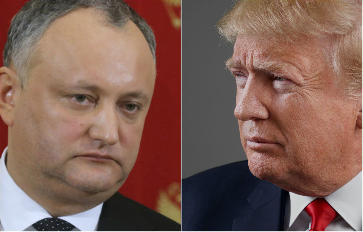 Donald Trump, ironizat în Republica Moldova.