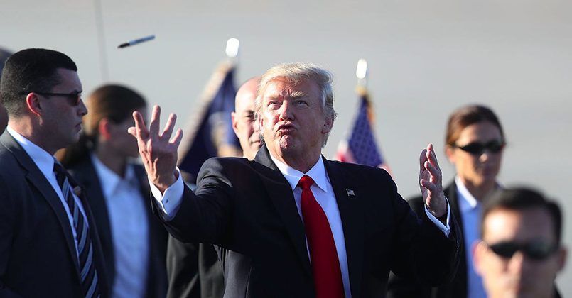 Трамп сравнил себя с Иисусом Христом.