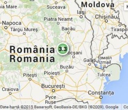 Un cutremur cu magnitudinea 3,3 s-a produs, joi dimineata, la ora 6:19 minute, in zona Vrancea.