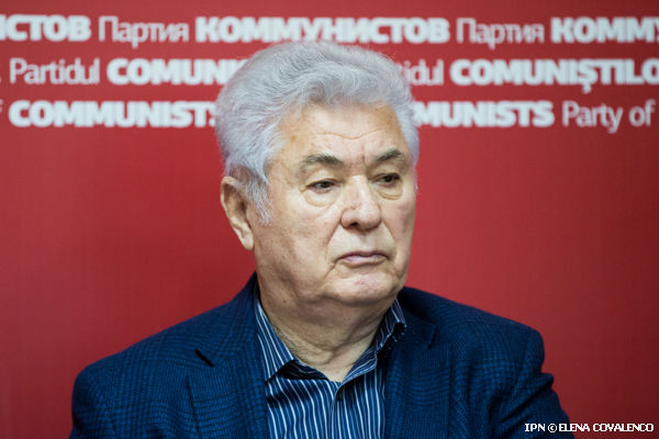 Лидер Партии коммунистов Республики Молдова Владимир Воронин.