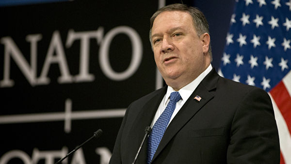 Госсекретарь США Майк Помпео.