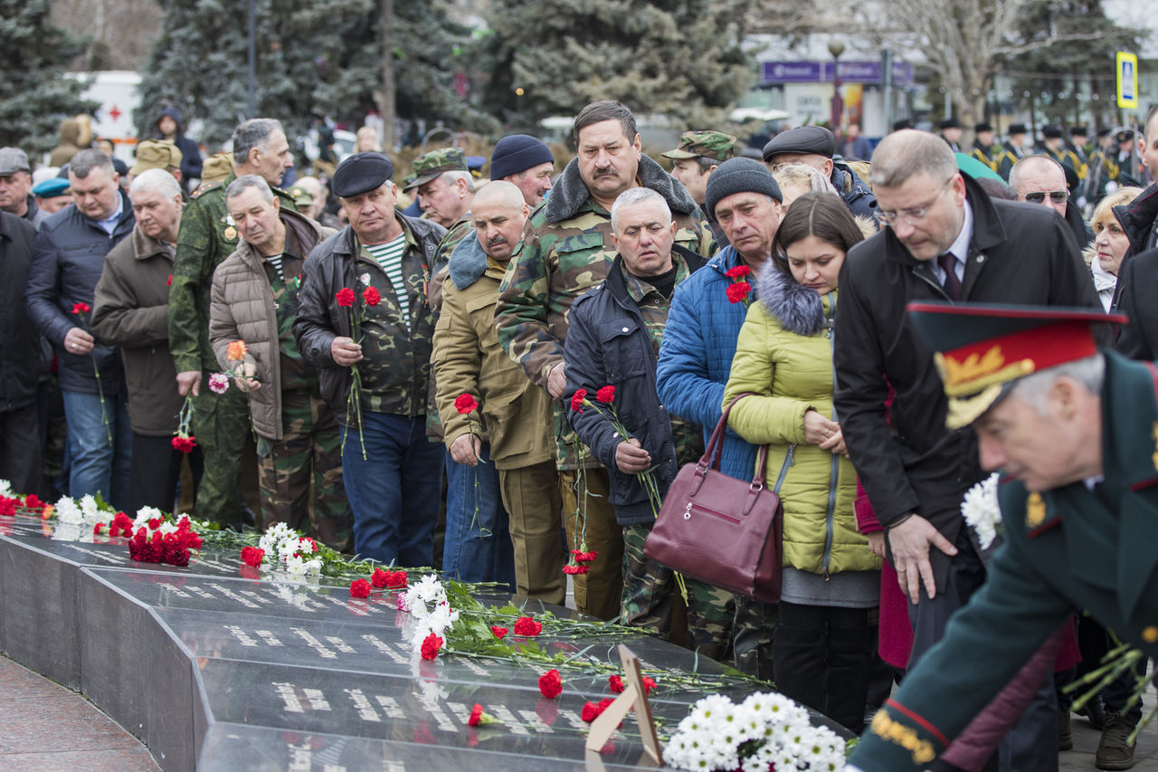 В Кишиневе почтили память павших в Афганистане.