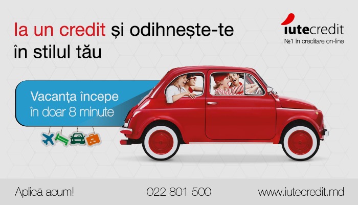 Pentru o vacanță neplanificată luați bani în doar 8 minute de la  Iute Credit.