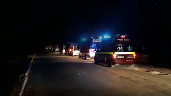 Salvatorii și pompierii în alertă într-o situație excepțională