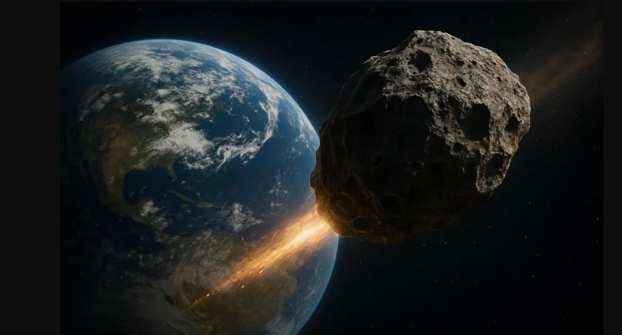 Urmele unui asteroid necunoscut, găsite în Australia.