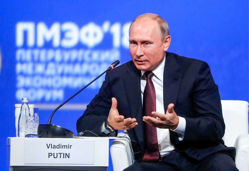 Президент России Владимир Путин.
