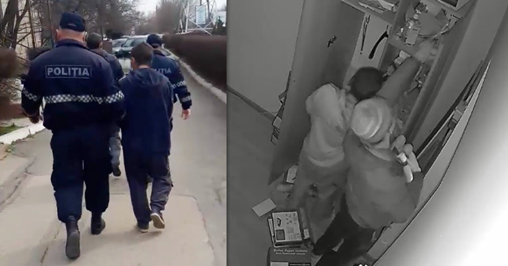 Полиция задержала мужчин, ограбивших столичный офис на 31 000 леев. Фото: Point.md.