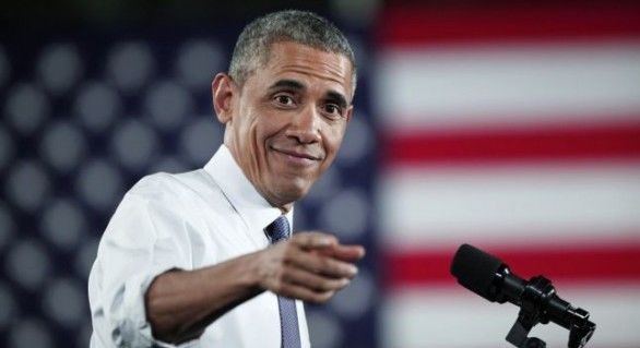 Preşedintele SUA, Barack Obama.