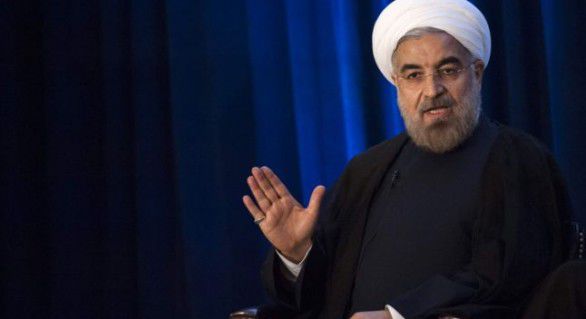 Preşedintele iranian Hassan Rohani.
