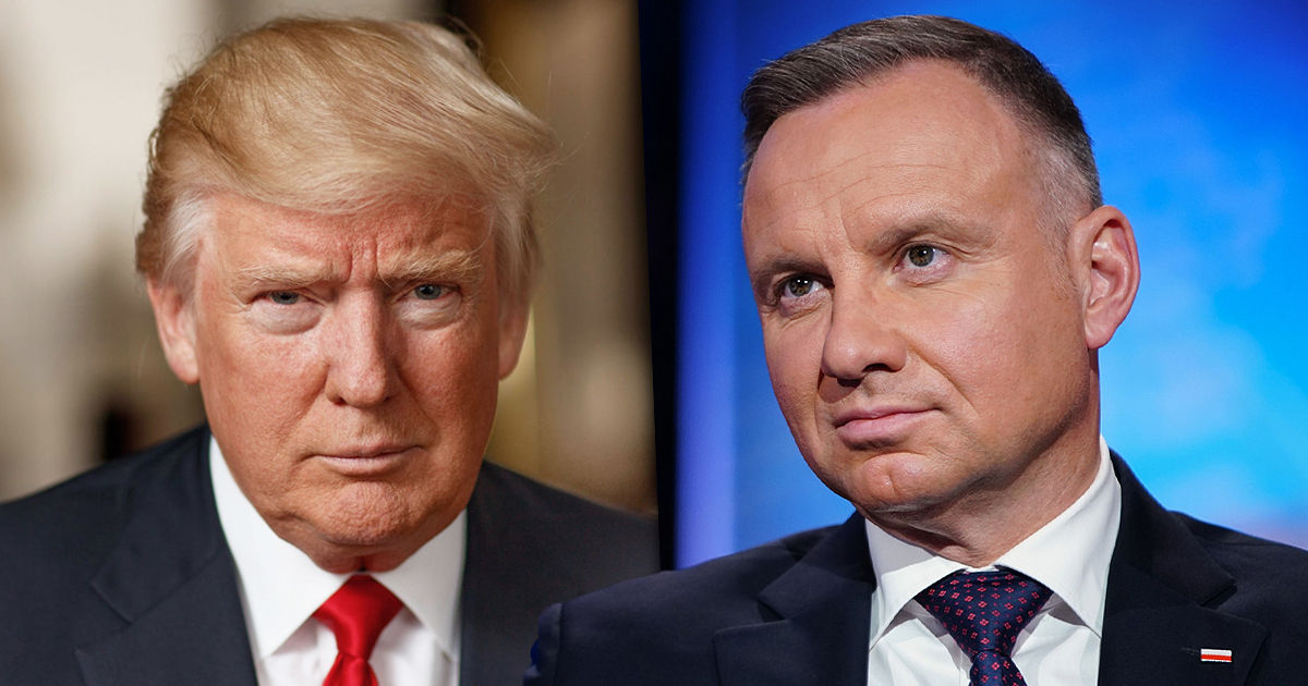 Анджей Дуда убежден, что Дональд Трамп сможет закончить войну в Украине за 24 часа. Коллаж Point.md.