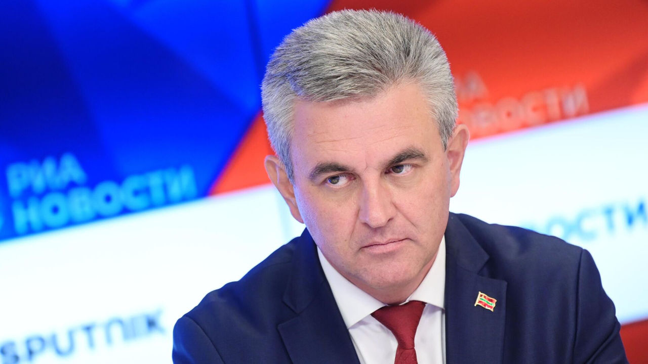 Лидер Приднестровья Вадим Красносельский.