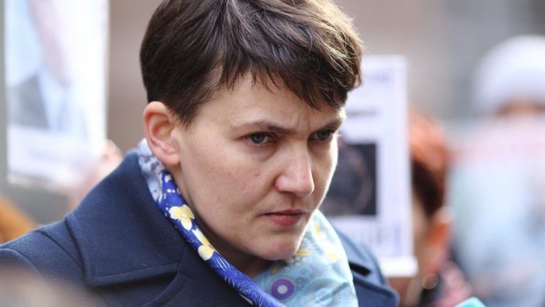 Украинский нардеп Надежда Савченко.