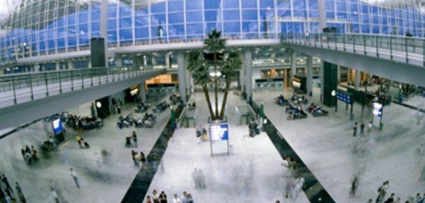 Un terminal al aeroportului din Copenhaga, evacuat. Foto: puterea.ro