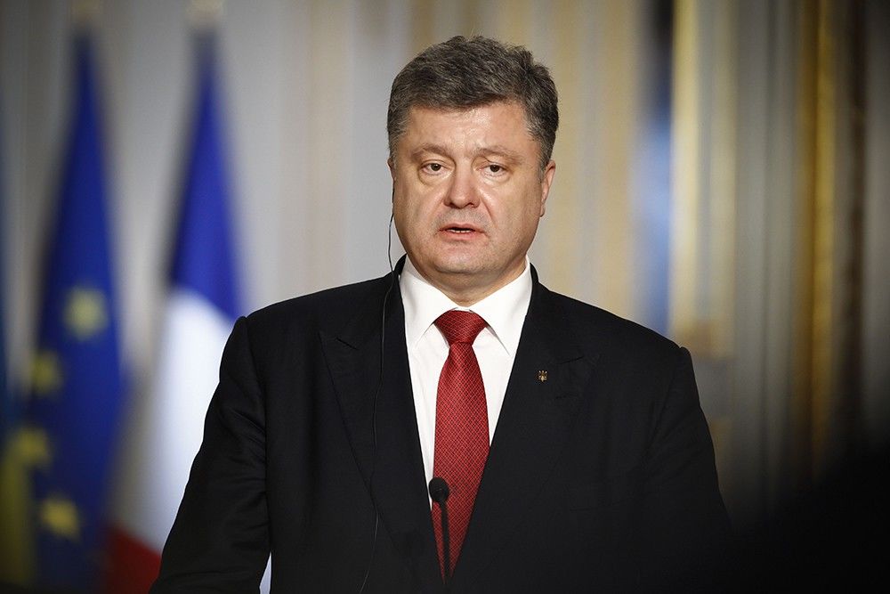 Президент Украины Петр Порошенко.