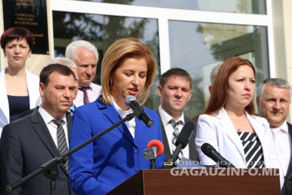 Влах: "За это время удалось достичь положительных результатов".  Фото: gagauzinfo.md