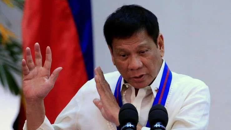Președintele filipinez Rodrigo Duterte. Foto: rfi.ro