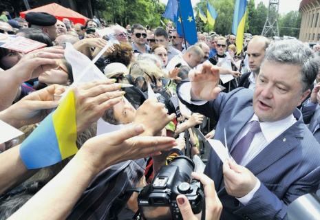 Петр Порошенко лидирует в президентской гонке. Фото: Reuters