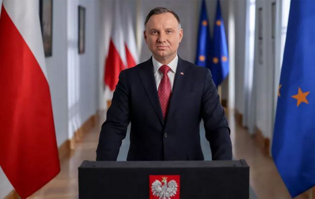 Президент Польши Анджей Дуда прибыл в Украину.