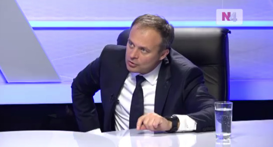 Председатель парламента Андриан Канду. 