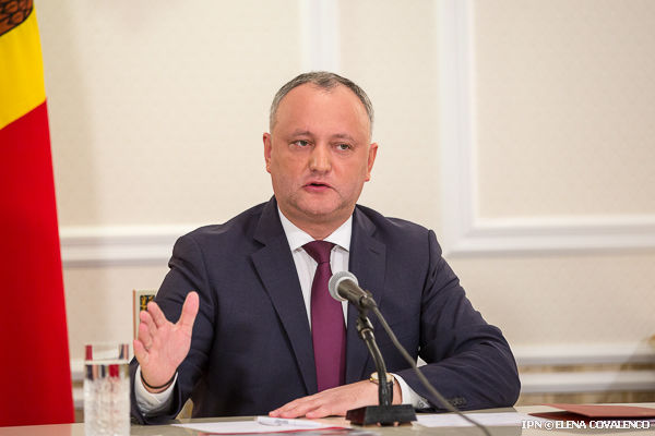 Президент Молдовы Игорь Додон.