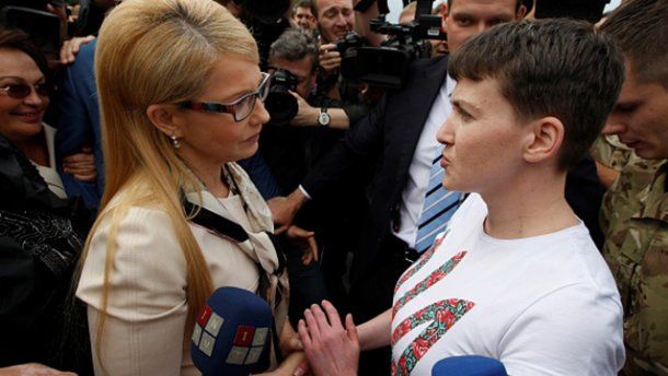 Савченко не будет голосовать за Тимошенко.