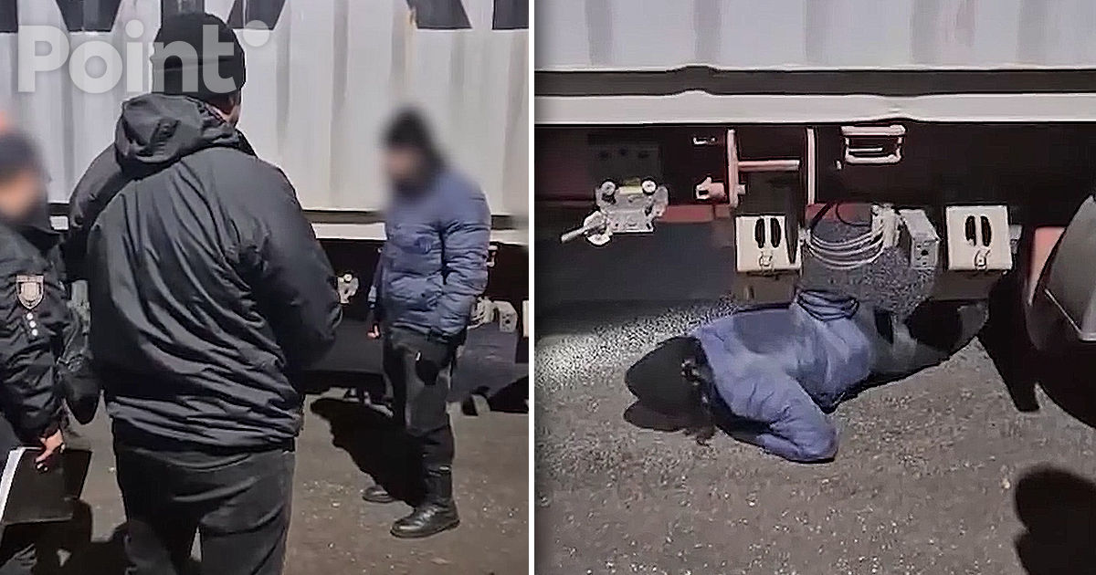 Un șofer de camion ucrainean, prins în timp ce transporta ilegal un bărbat peste graniță.