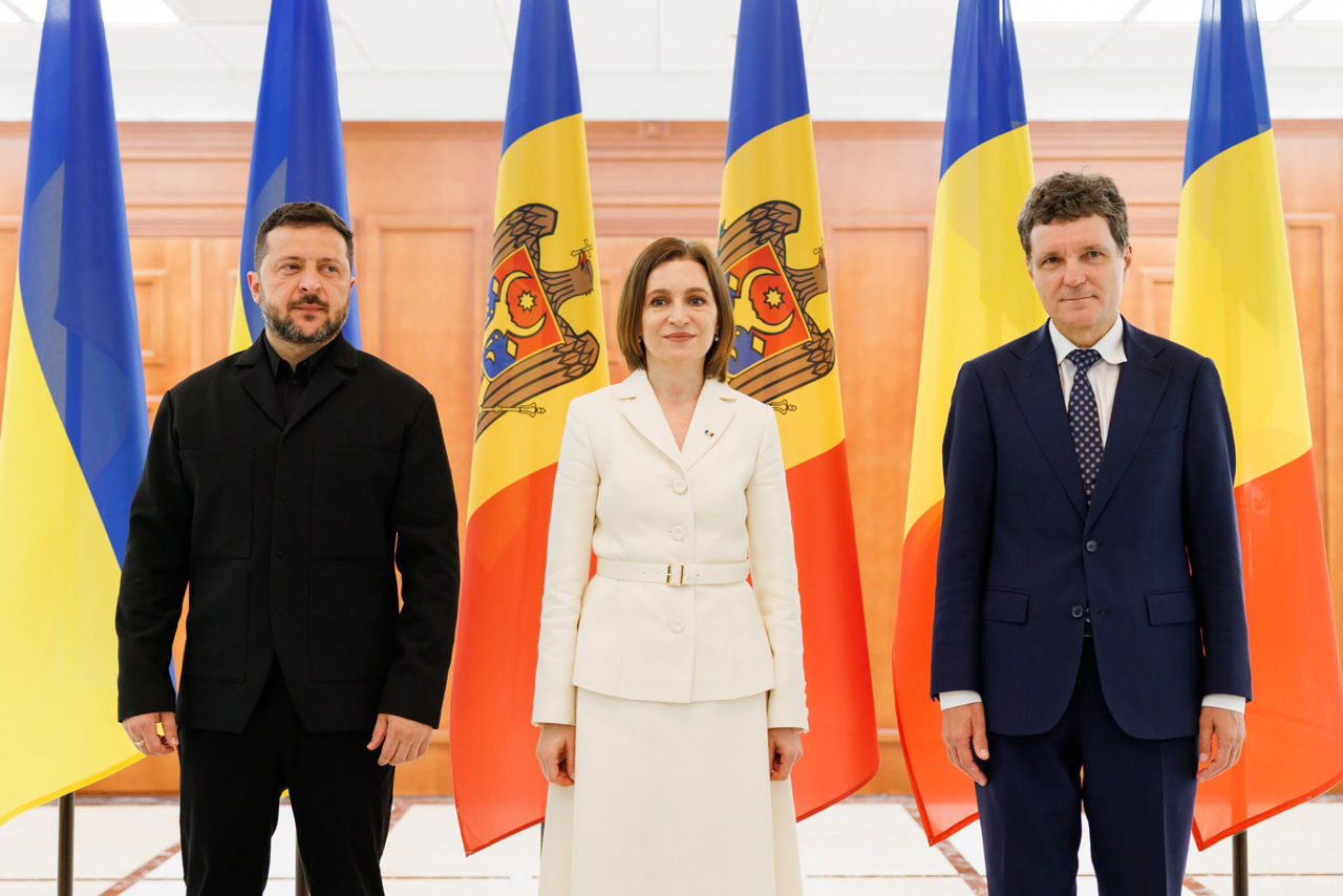 Зеленский: Молдова, Украина и Румыния — естественные союзники в сфере логистики и безопасности.