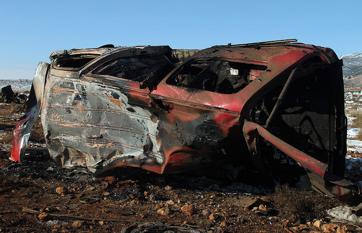 На сирийско-турецкой границе прогремел взрыв.