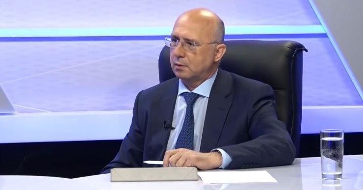 Председатель Демократической партии Молдовы Павел Филип. 