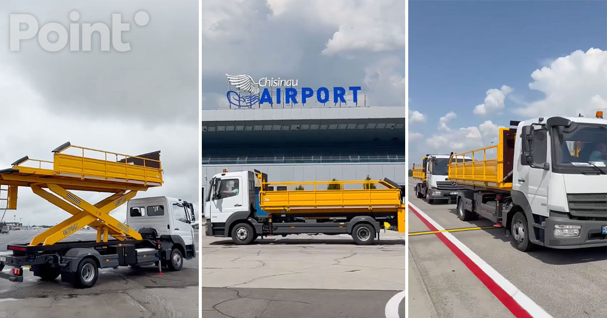 Pentru prima dată din perioada sovietică, Aeroportul din Chișinău investește în echipamente cargo de ultimă generație.