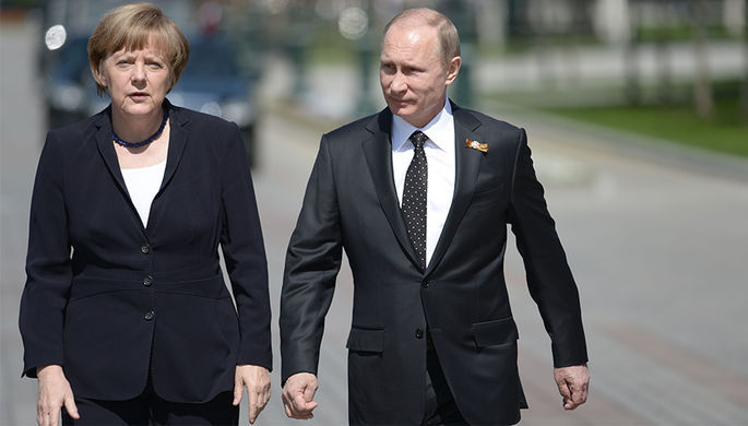 Меркель назвала главные темы встречи с Путиным.