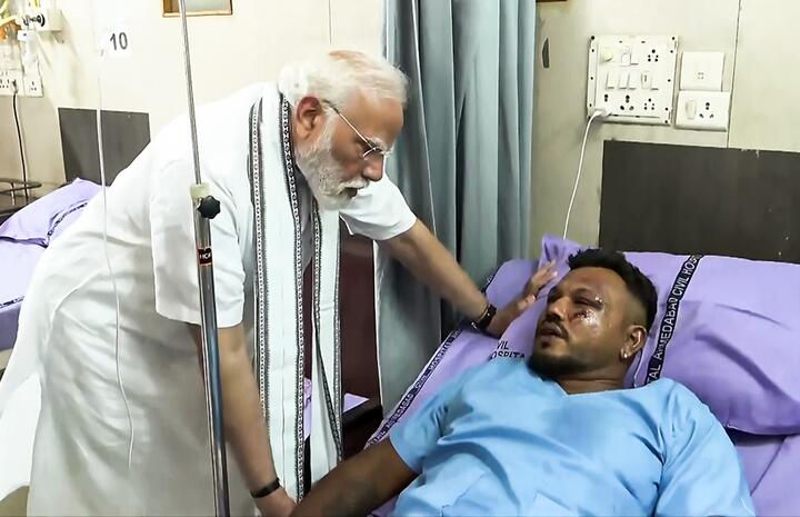 Singurul supraviețuitor al prăbușirii avionului Air India s-a plâns de pierderea fericirii.