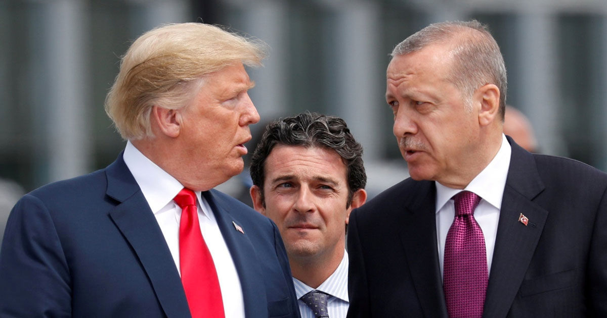 Trump l-a rugat pe Erdogan să fie intermediar în rezolvarea conflictului din Ucraina.