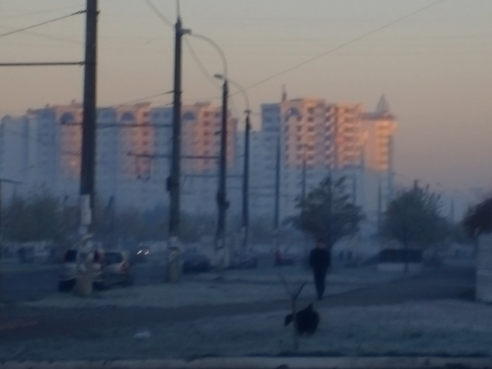 В Кишиневе уже второй день туманно. Фото: mutro.ru