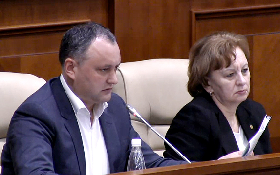 Додон: Началась практически последняя парламентская сессия в последний год правления евроунионистов.