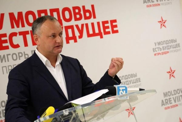 Igor Dodon, candidatul PSRM la funcția de președinte al RM.