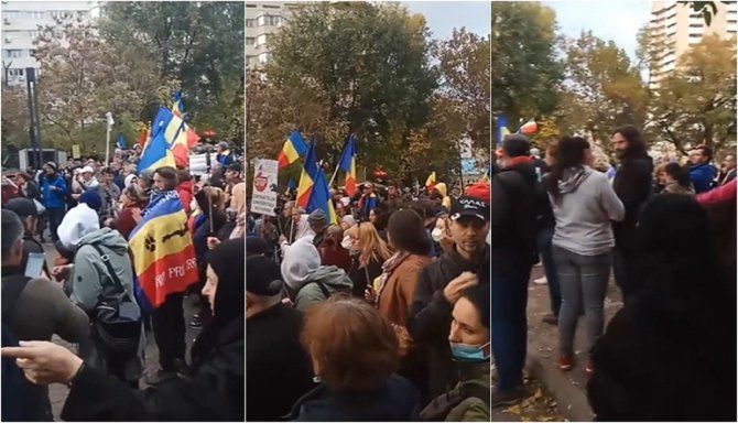 Масштабные акции протеста прошли в Бухаресте против новых ограничений.