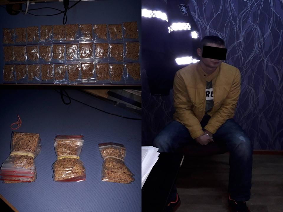 Un tânăr, aflat în căutare pentru comercializarea drogurilor, a fost reținut de polițiști.