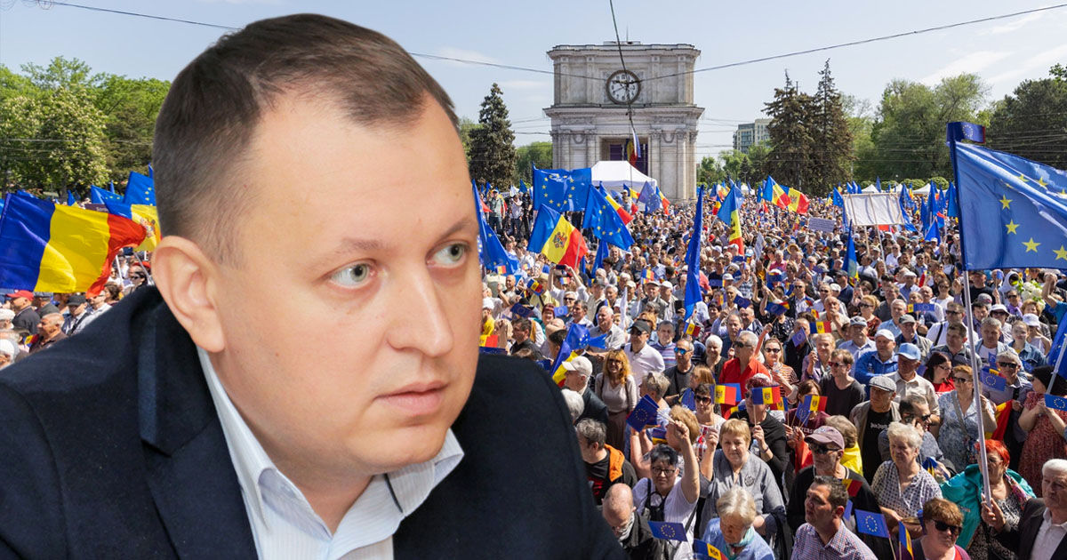 Петренко: "Не хочет ли АП провести обыски у организаторов митинга 21 мая?". Коллаж: Point.md