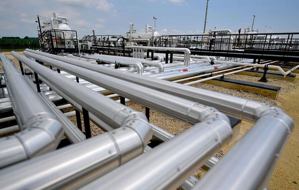 Цена на газ в Европе опустилась ниже $850 впервые с конца сентября.