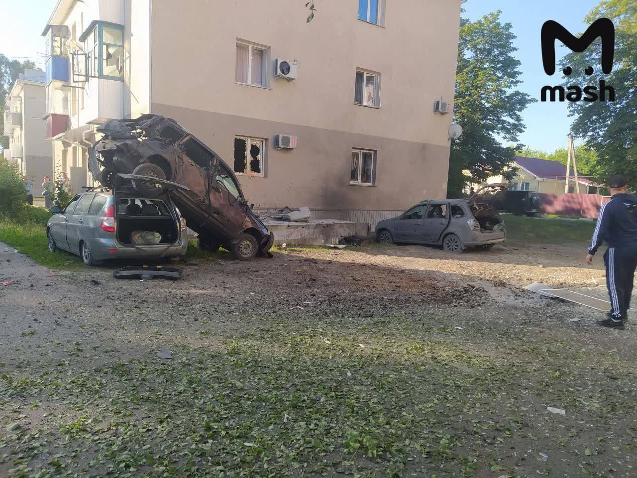 Под обстрелом в Валуйках ранены семь человек.