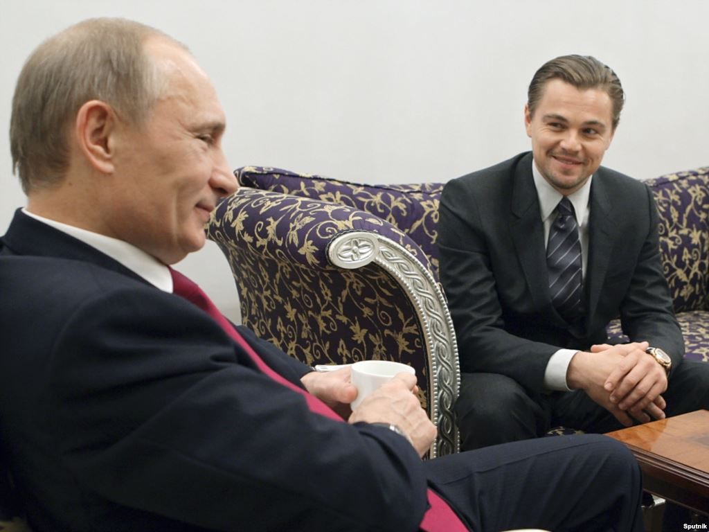 „Putin ar fi foarte, foarte interesant. Mi-ar plăcea să-l joc”, a spus Leonardo DiCaprio.