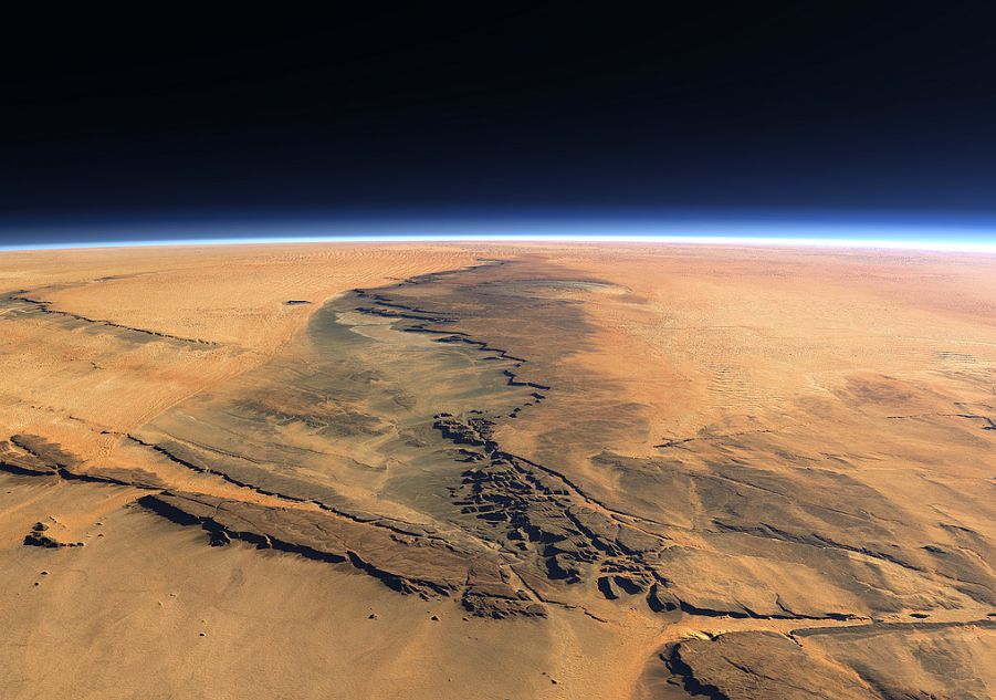 NASA показало дюны на Марсе. Фото: geektimes.ru