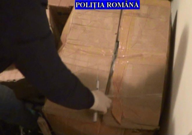 В Румынии снова изъяли крупную партию сигарет из Молдовы.