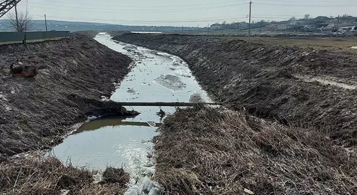 В Комрате возникла экологическая катастрофа: река Ялпуг загрязнена.