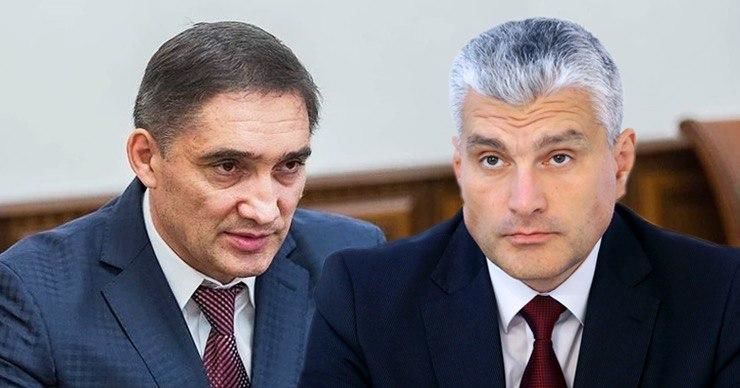 Слусарь встретился с генеральным прокурором Александром Стояногло. Фото: Point.md