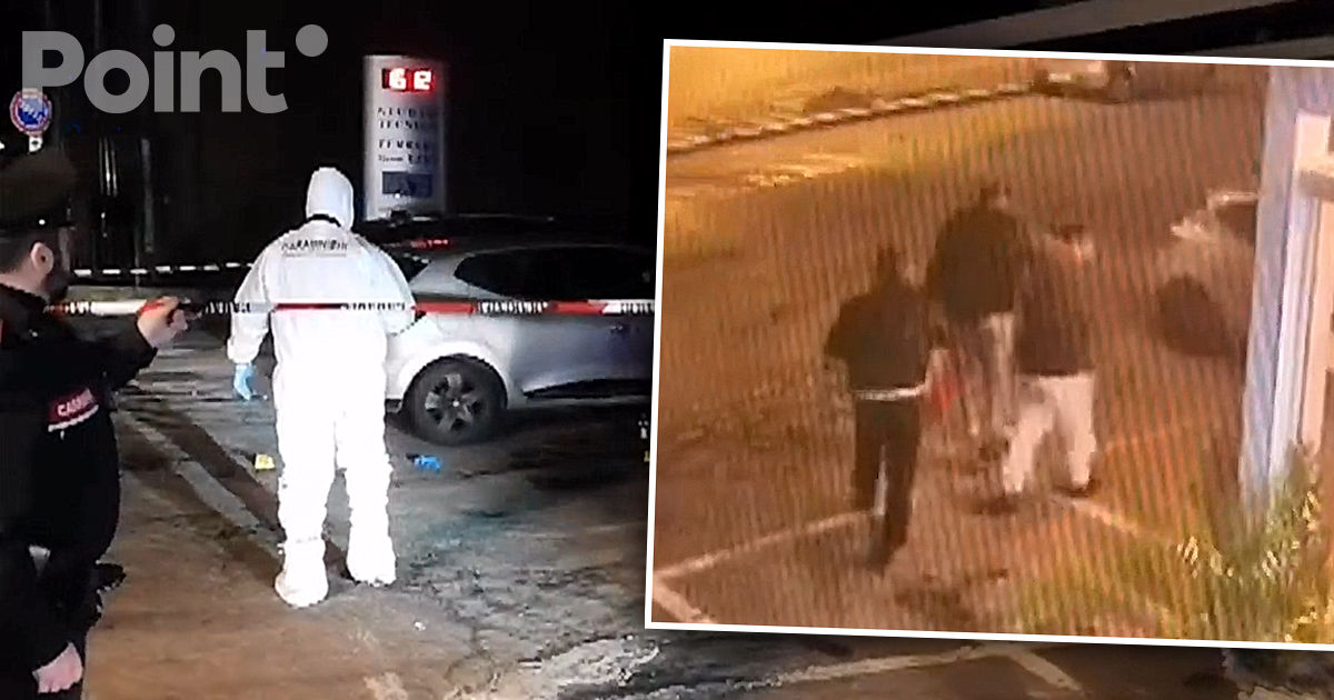 Imagini șocante din Italia: Momentul în care un tânăr din R. Moldova a înjunghiat barmanul unui local.